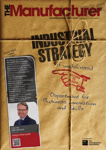 The Manufacturer October issue 2012