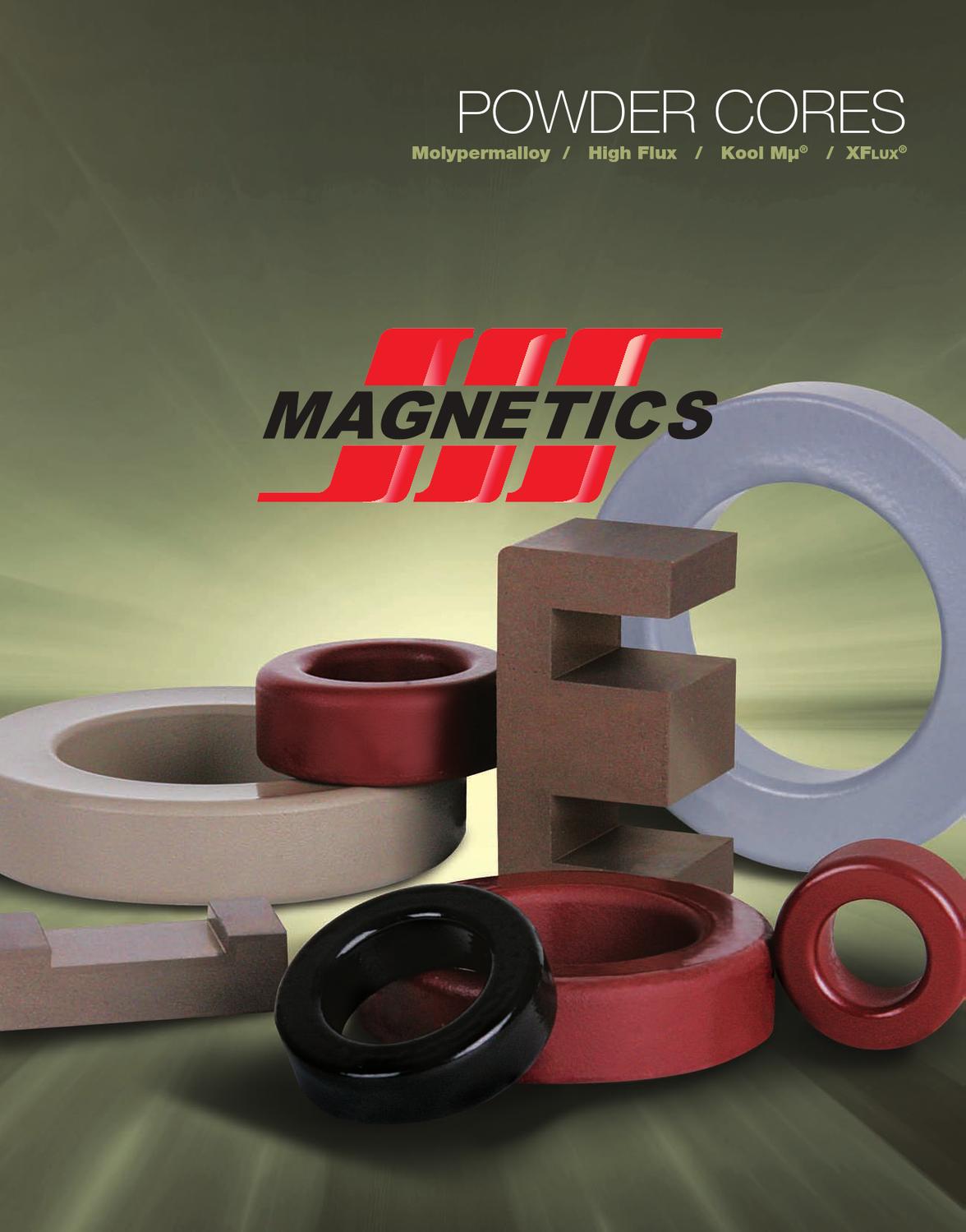 ISSUU Powder Core Design Manual by