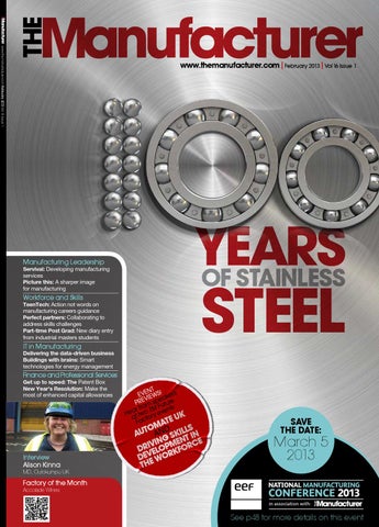 The Manufacturer February 2013