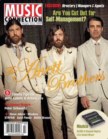 Music Connection's March 2013 Issue