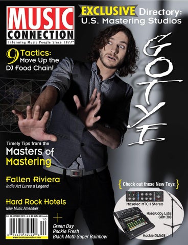 Music Connection's Oct 2012 Issue