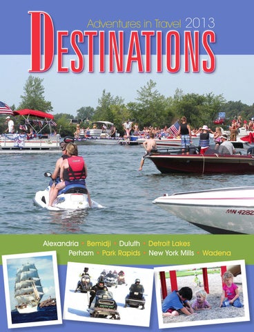 Minnesota Destinations - Adventures in Travel 2013 - Travel Guide Cover
