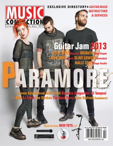 Music Connection's April 2013 Issue