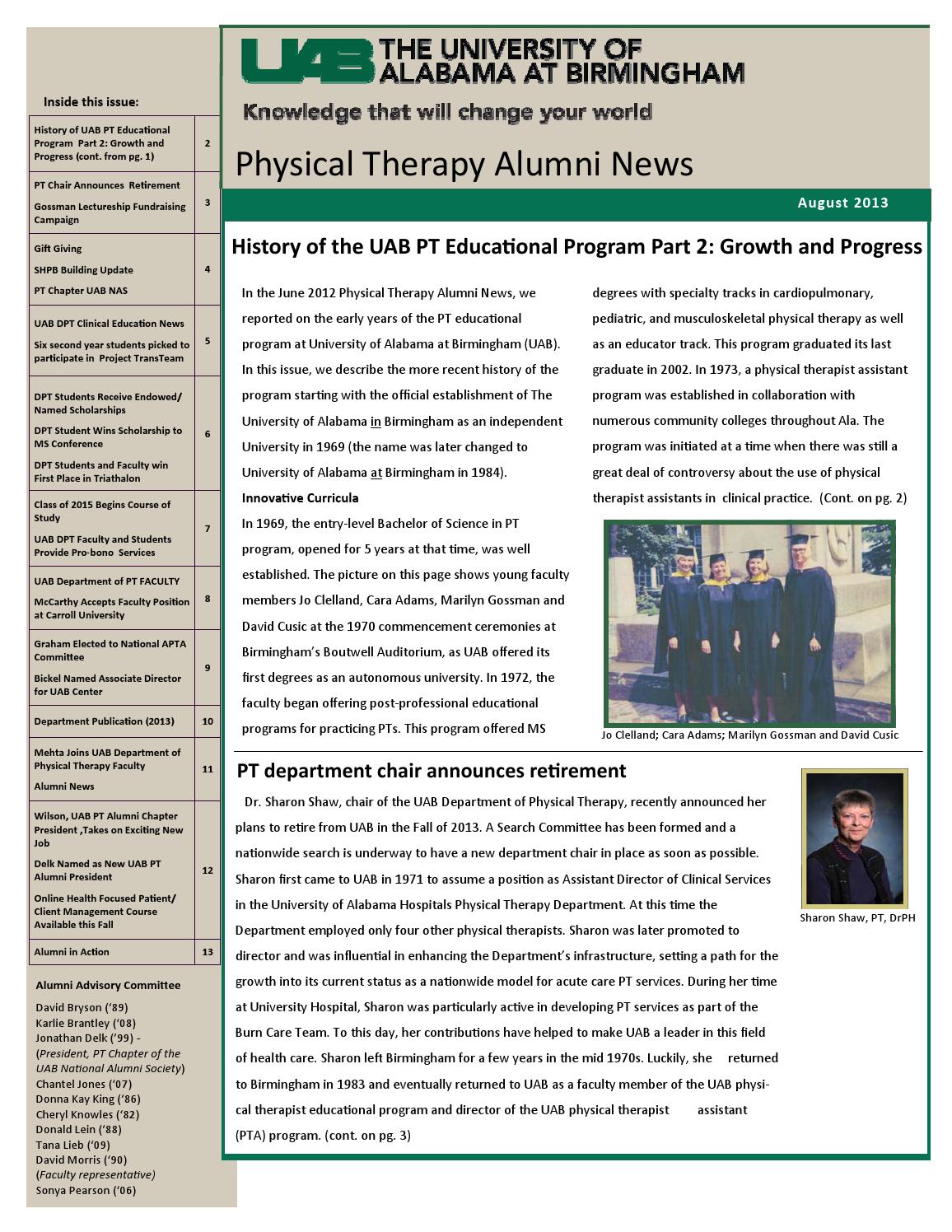 Uab Physical Therapy Graduate Program softwaregot