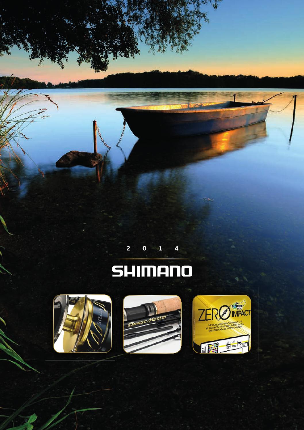 ISSUU Shimano catalogue 2014 English by Shimano Europe Fishing Holding BV