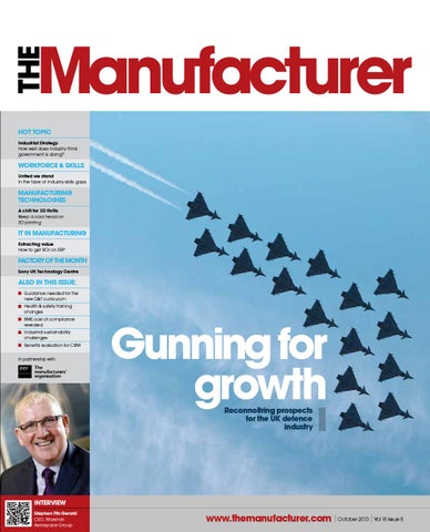 The Manufacturer October 2013