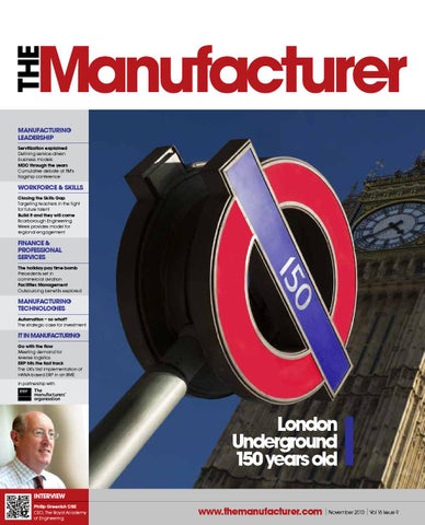 The Manufacturer November 2013