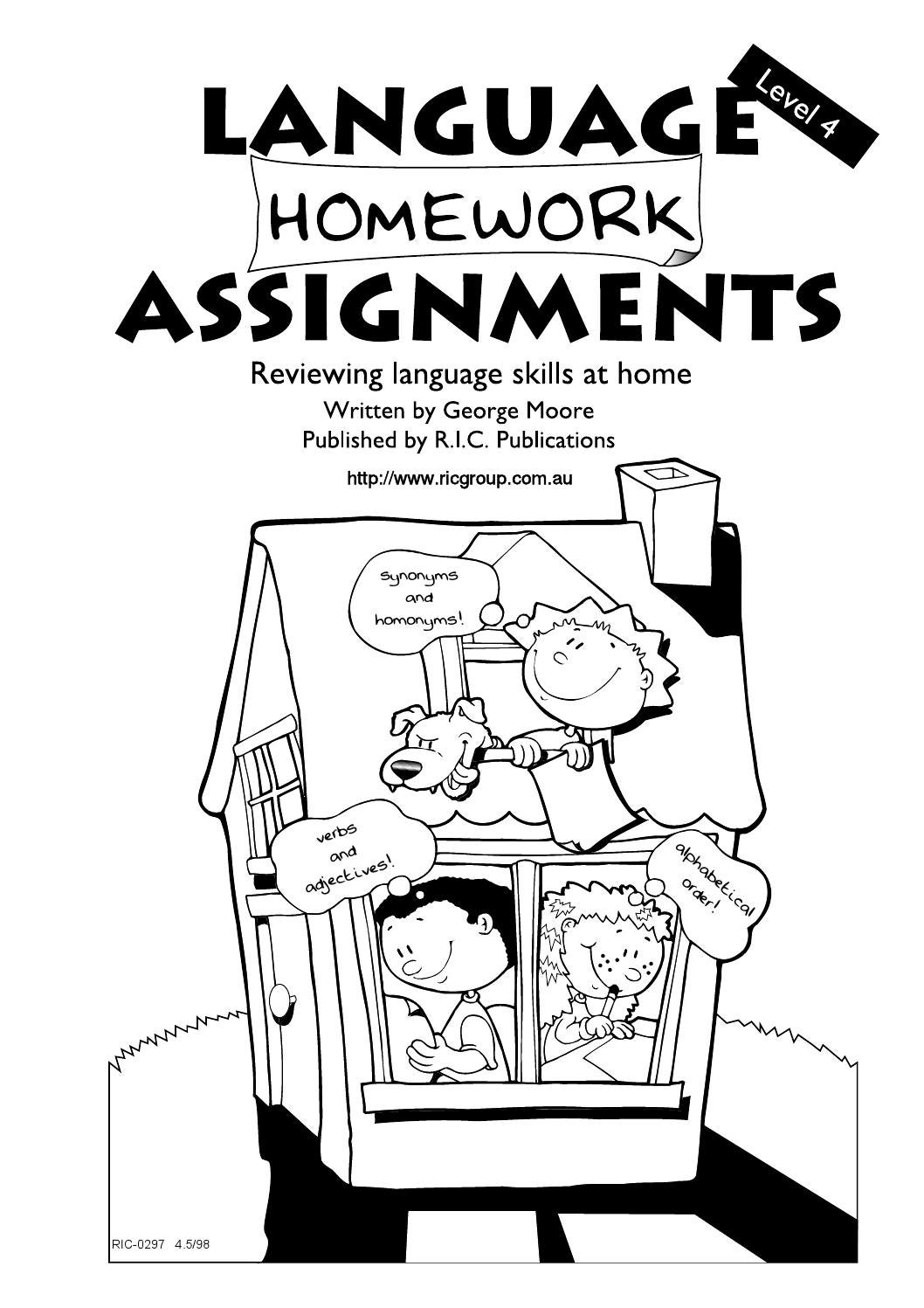 Language Homework