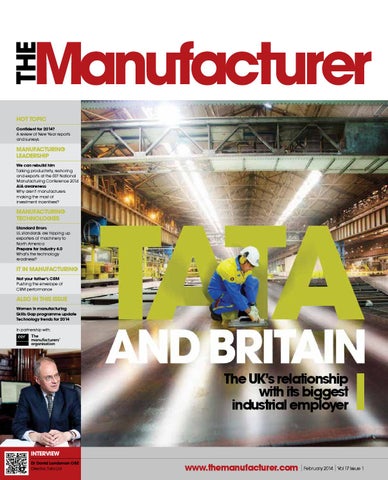The Manufacturer February 2014