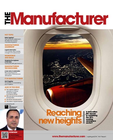 The Manufacturer July/August 2014