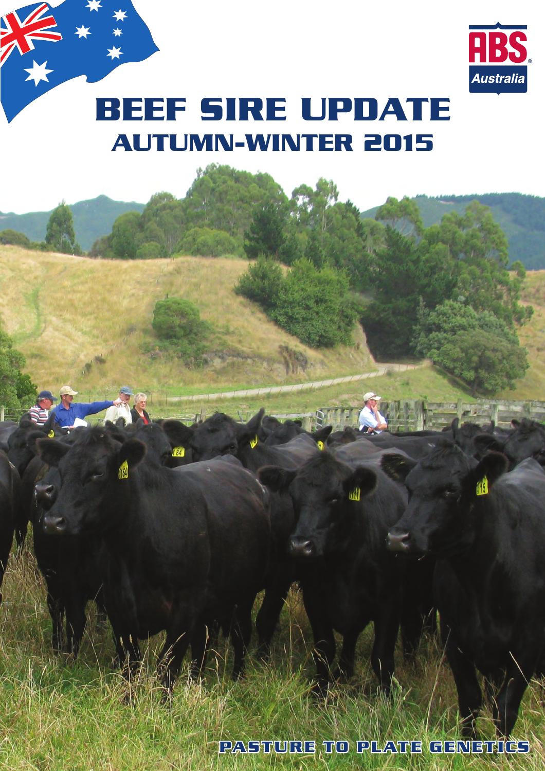 ISSUU ABS Australia Beef Sire Update AutumnWinter 2015 by ABS Global