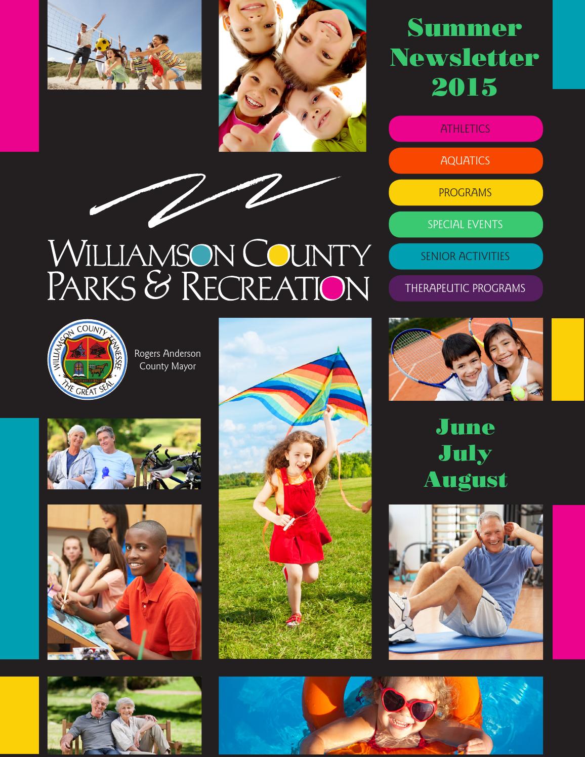 ISSUU WCPR Newsletter Summer 2015 by Williamson County Parks and