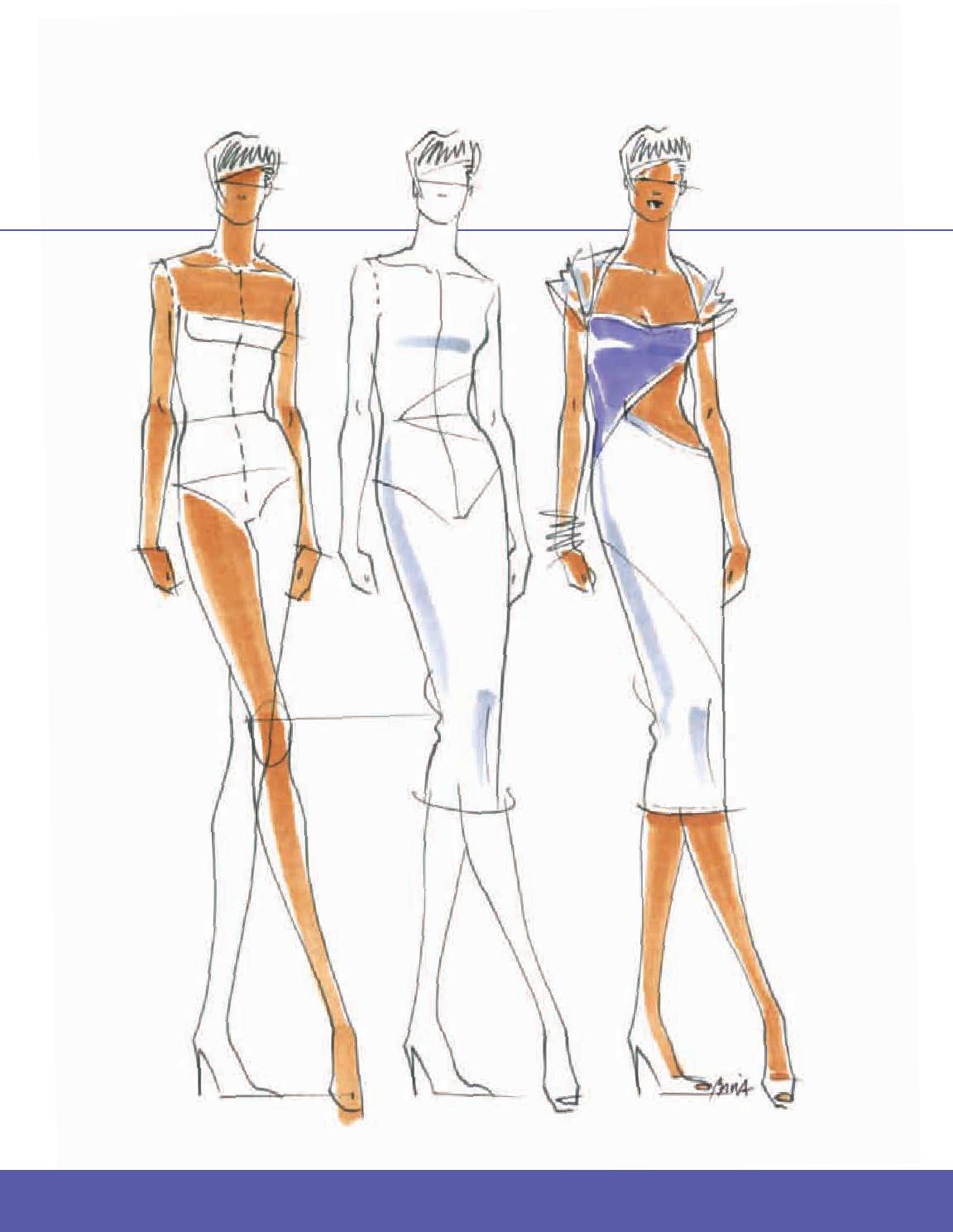 Fashion design sketching book 59 Fashion design sketching book 13