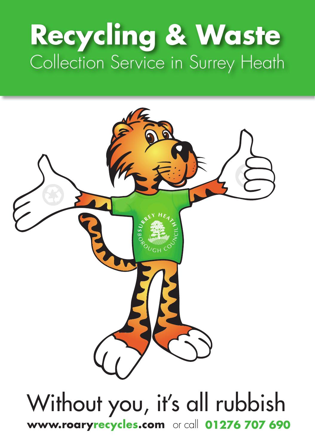ISSUU Surrey Heath BC Recycling & Waste Guide by Surrey Heath