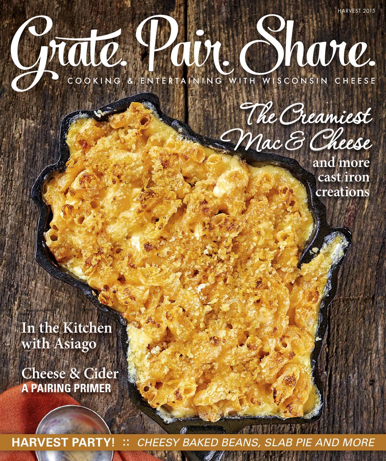 ISSUU Grate. Pair. Share. Harvest 2015 by Wisconsin Milk Marketing Board