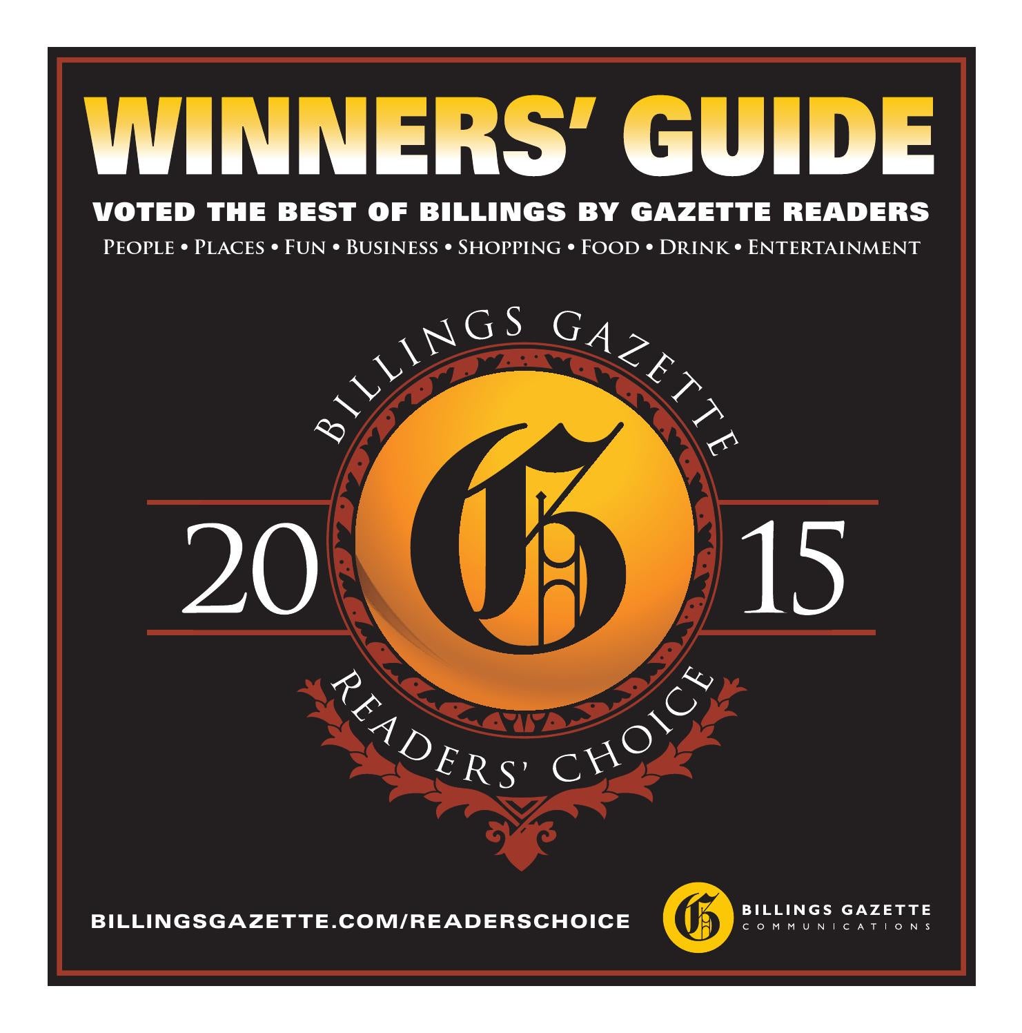 Readers' Choice 2015 by Billings Gazette