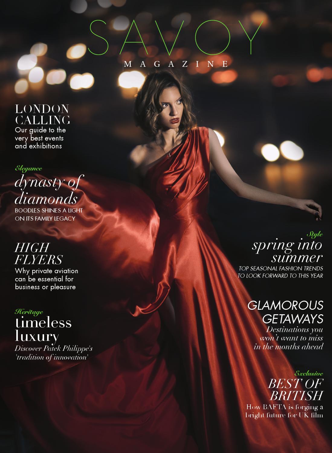 Savoy Magazine Issue 1 2016 by OneMedia