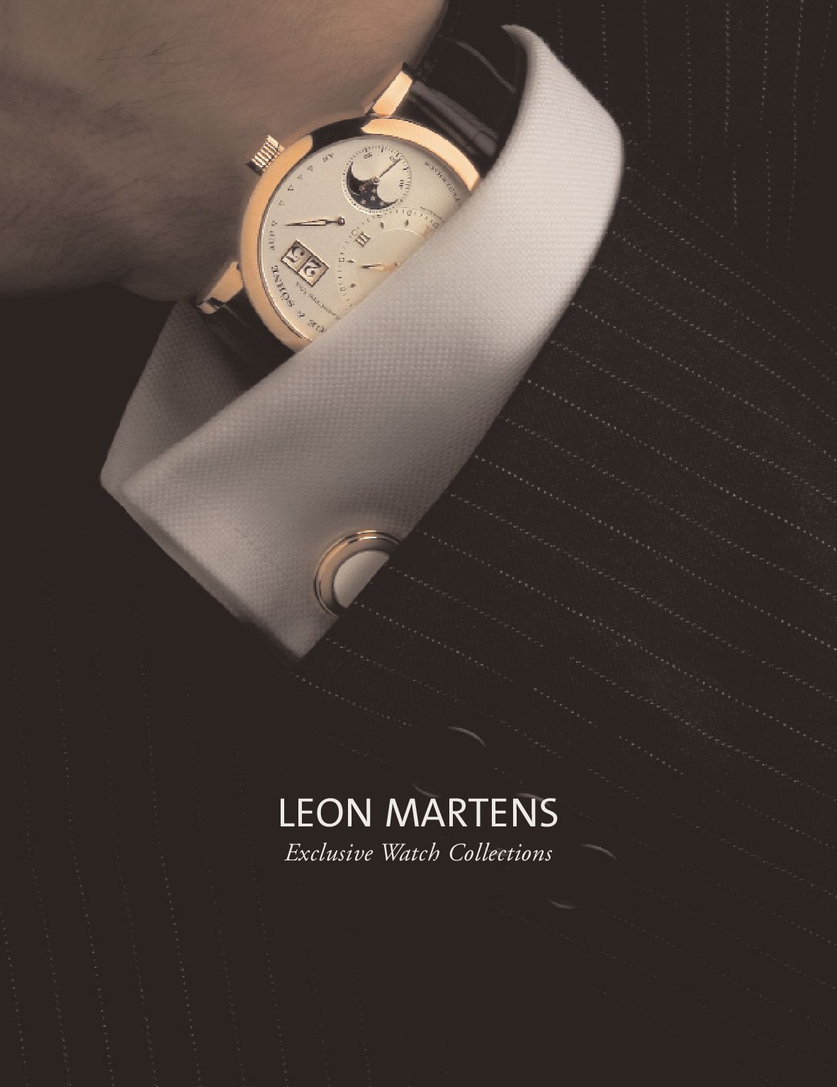 Leon martens timeless watches 2014 by leon martens issuu Moderne keuken met kookeiland en contra