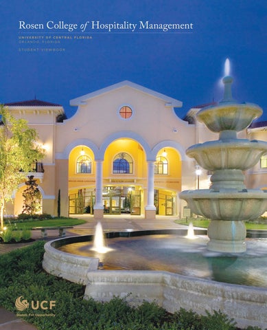 Rosen College of Hospitality Management Viewbook 2010 Rosen College of Hospitality Management Viewbook 2010
