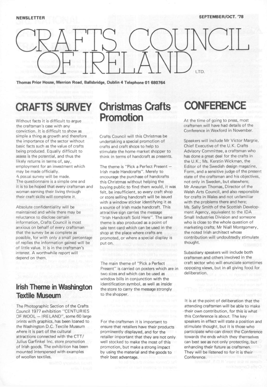 Arts And Crafts Society Of Ireland Arts And Crafts Society Of Ireland