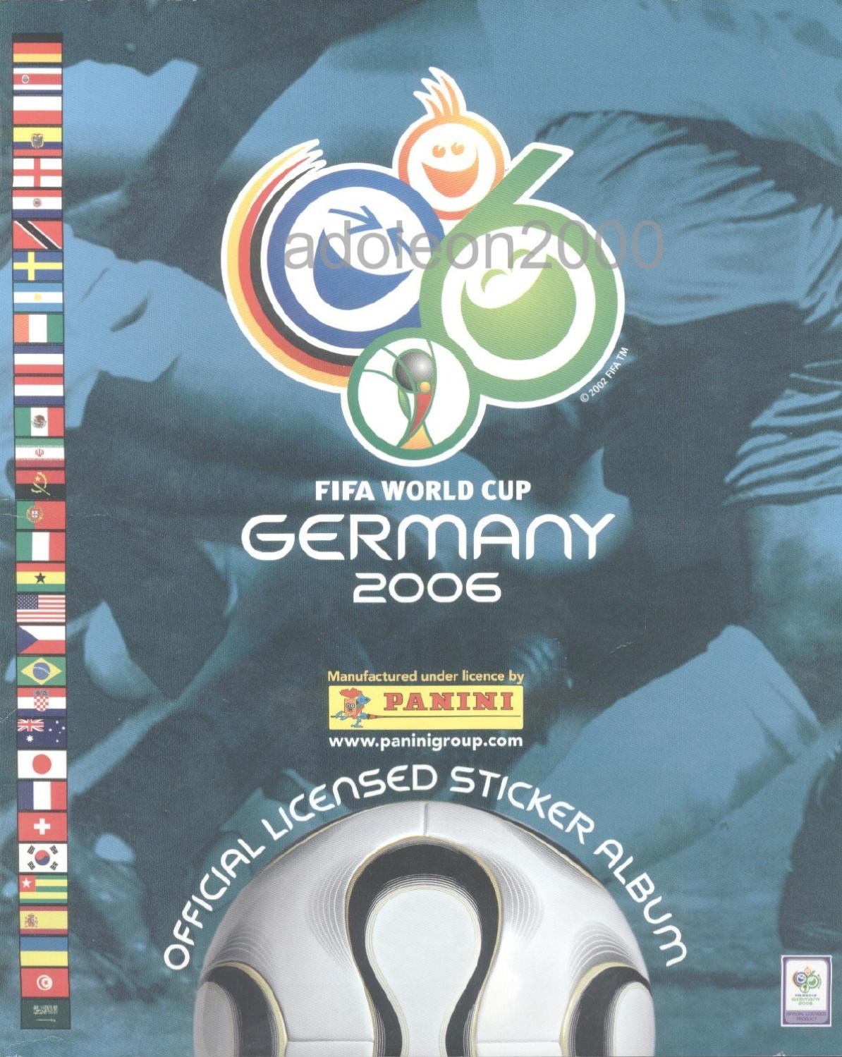 fifa 2018 favorites cup world issuu album Panini  by 2006  sticker world Gramosli cup