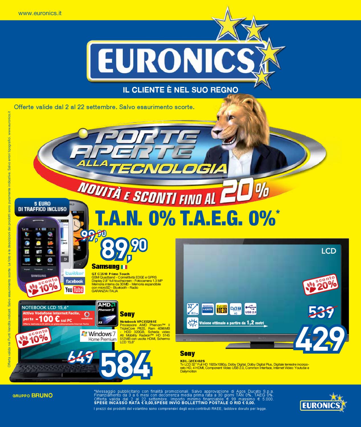 Volantino Bruno by euronics italia spa issuu