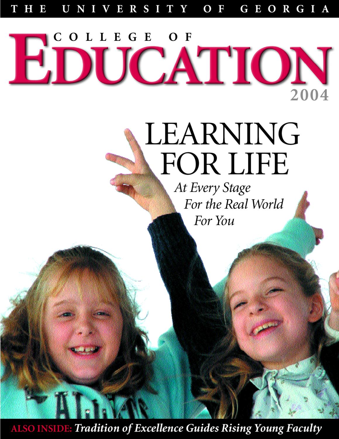 2004 UGA COE EDUCATION magazine by University of College of