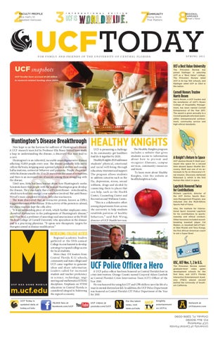 UCF Today Spring 2011 UCF Today Spring 2011