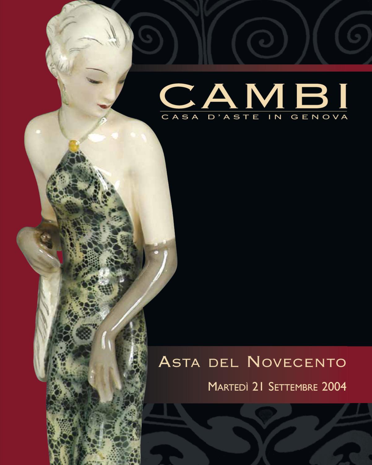 Cambi casa d'aste • 98 asta del novecento • 24 maggio 2010 by ...