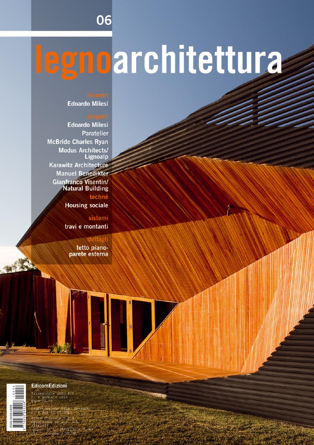 Legnoarchitettura 10 by edicomedizioni issuu Orditura per veletta controsoffitto
