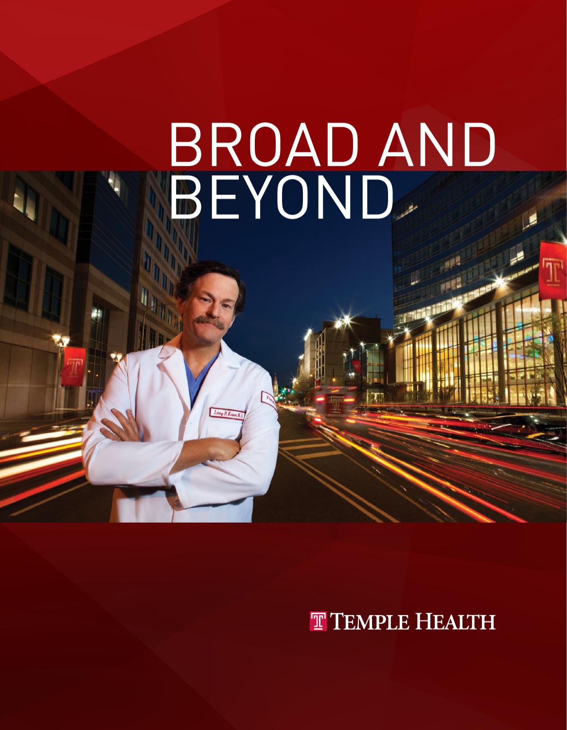 Temple Health Broad and Beyond by Temple Health issuu