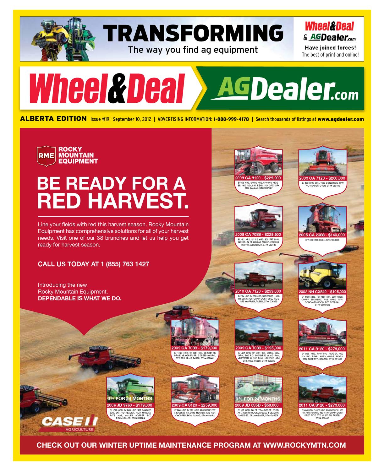 Wheel & Deal Alberta, September 10, 2012 by Farm Business