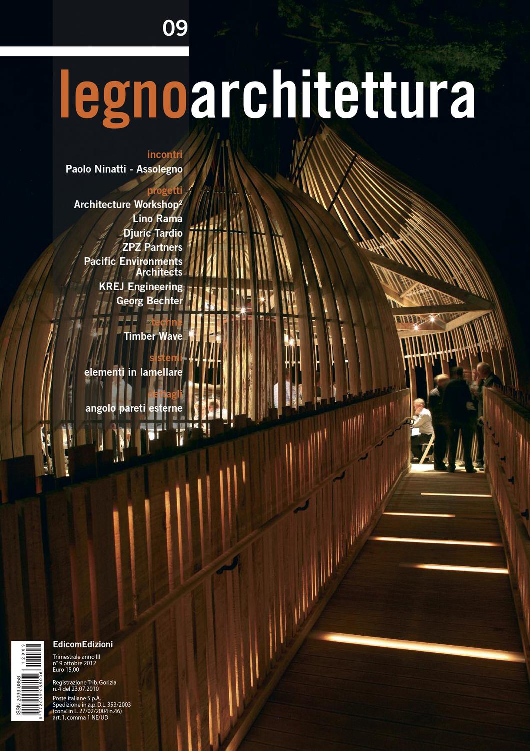 Legnoarchitettura 10 by edicomedizioni issuu Orditura per veletta controsoffitto