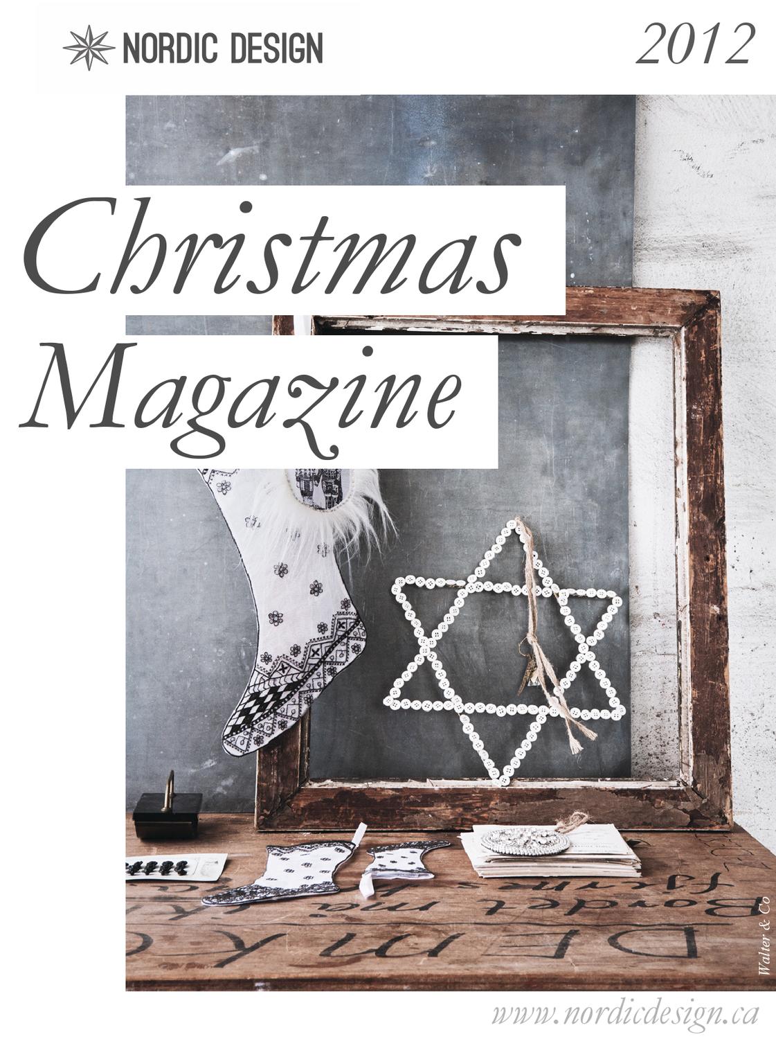 Nordic Design Christmas Magazine 2012 by Nordic Design issuu
