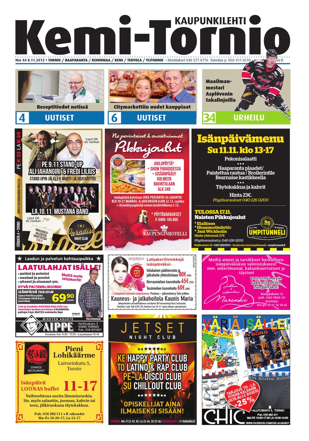 Urban plan Kemi Tornio Finland