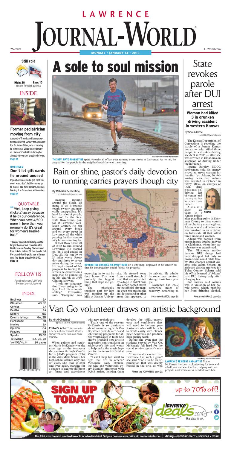 Lawrence JournalWorld 011413 by Lawrence JournalWorld issuu
