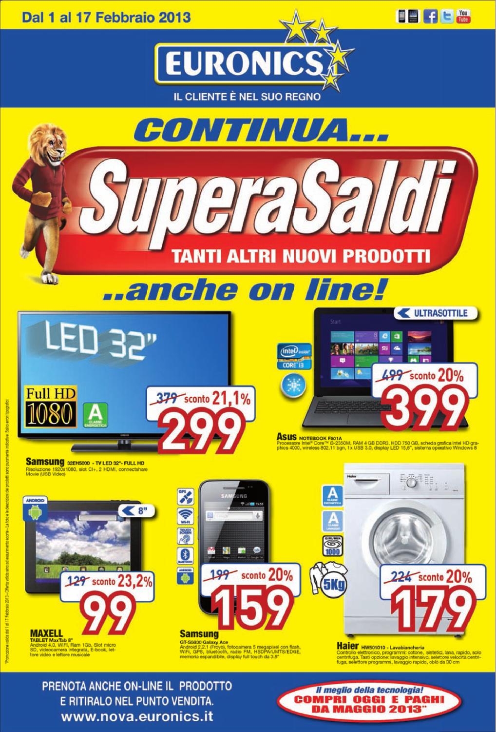 Volantino Nova by euronics italia spa issuu