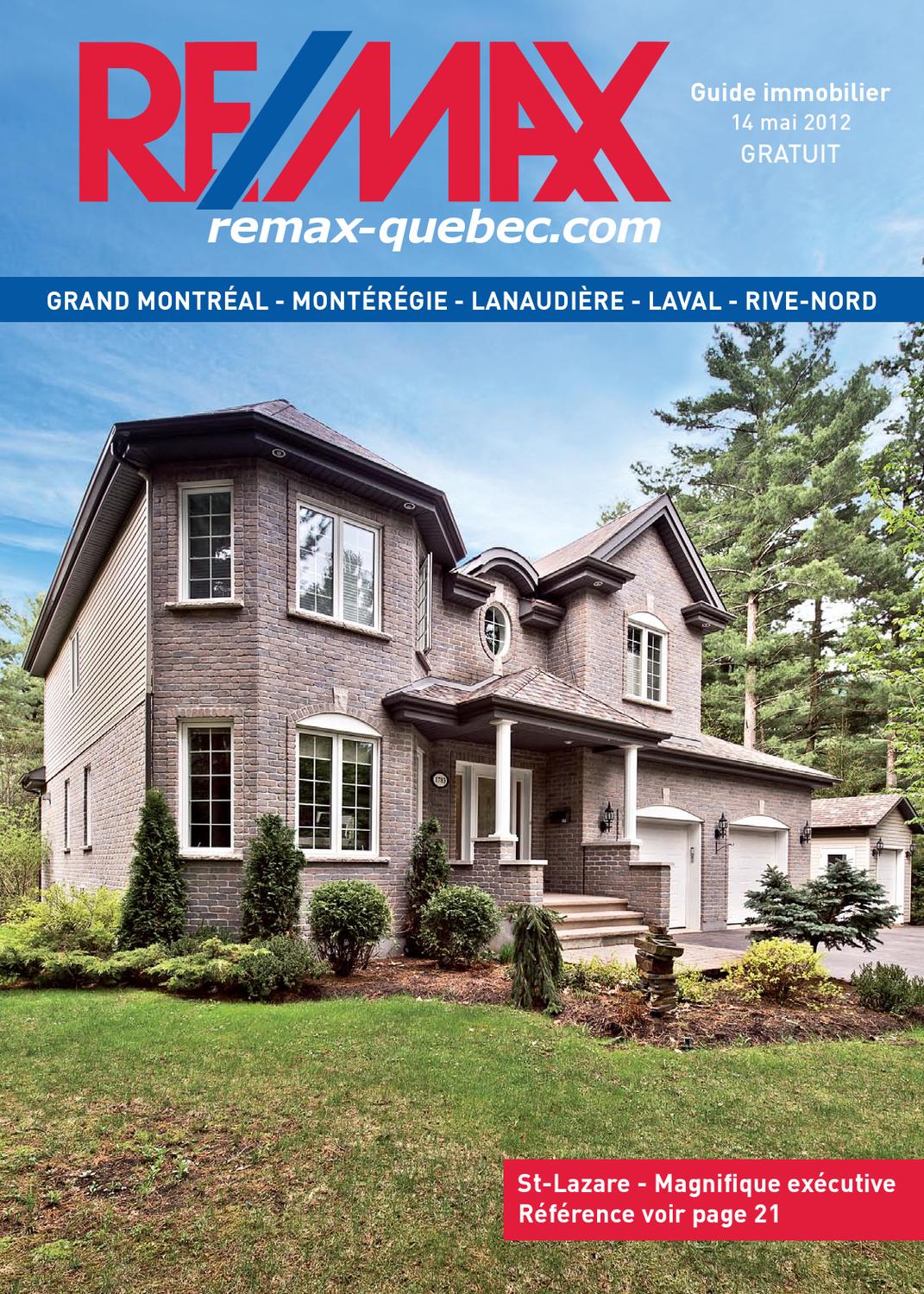 QUEBEC Remax Montreal 14 May, 2012 by YP NextHome issuu
