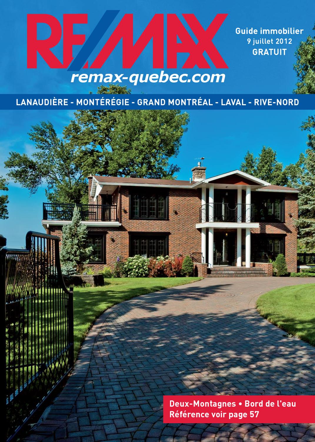 QUEBEC Remax Montreal 09 Jul., 2012 by YP NextHome issuu