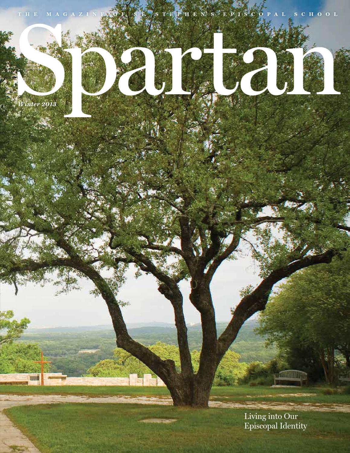 Spartan Magazine Winter 2013 By St Stephen39s Episcopal School Spartan Magazine Winter 2013 By St Stephen39s Episcopal School