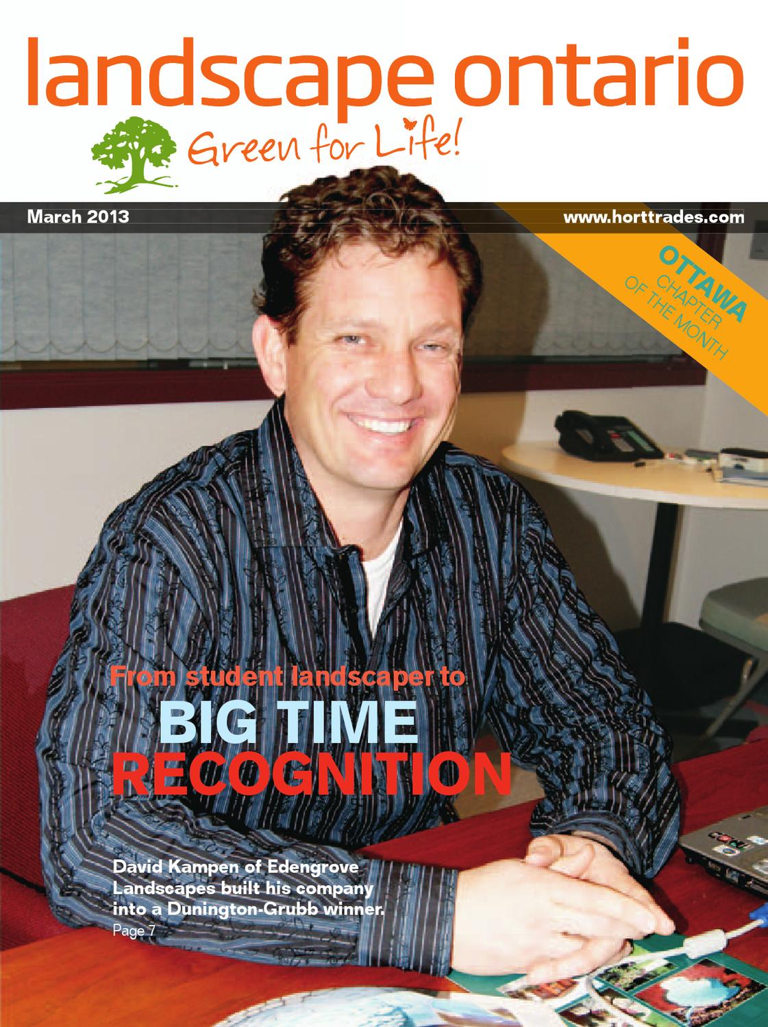Landscape Ontario February 2013 By Mike Wasilewski Issuu Landscape Ontario February 2013 By Mike Wasilewski Issuu
