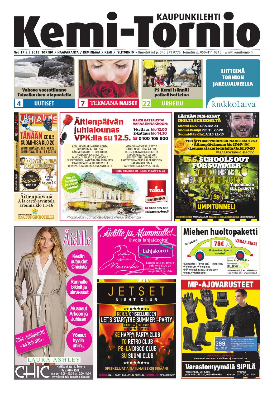 Urban plan Kemi Tornio Finland