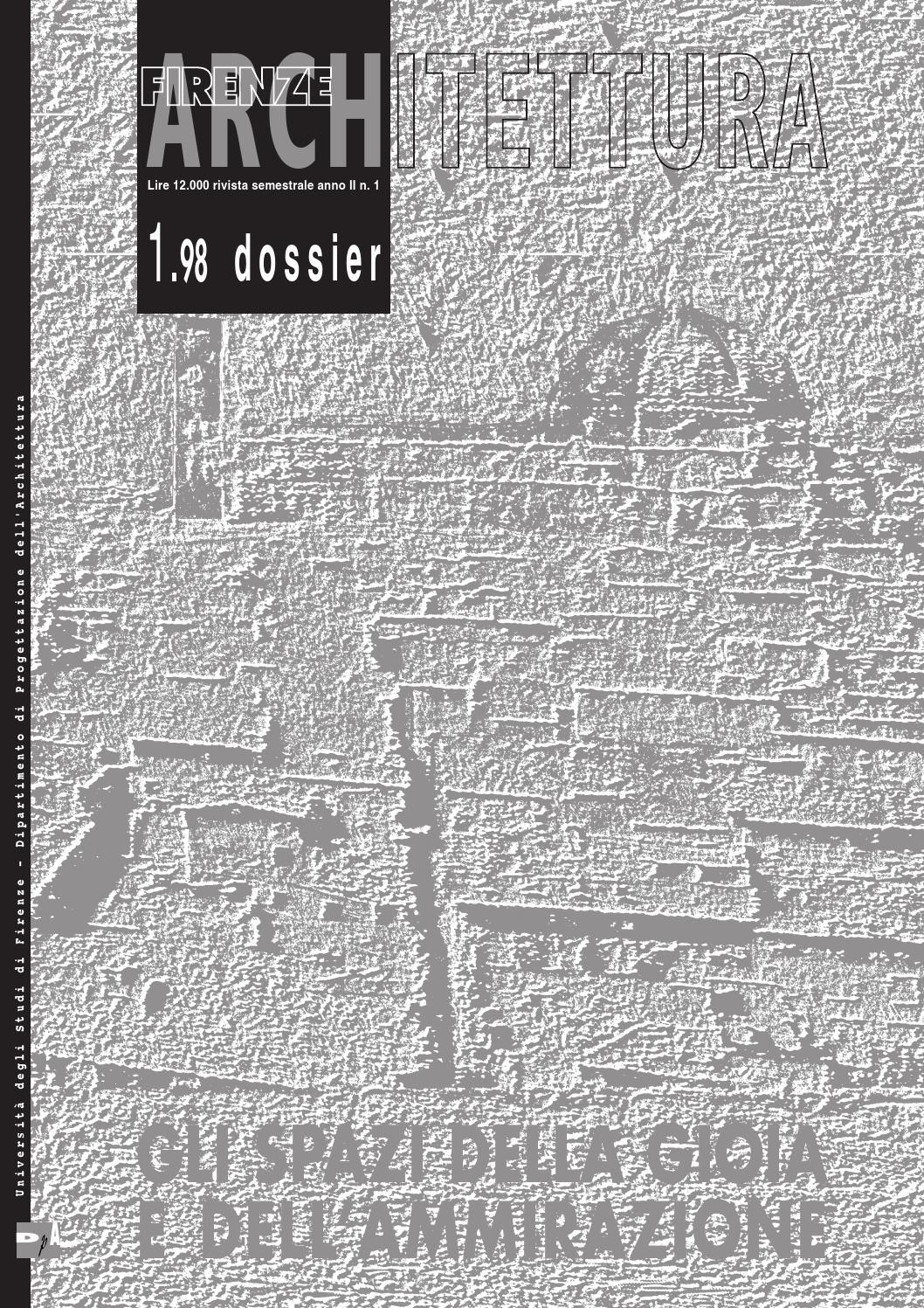 Firenze architettura 2003 3 by dida issuu Architettura creativo recinto