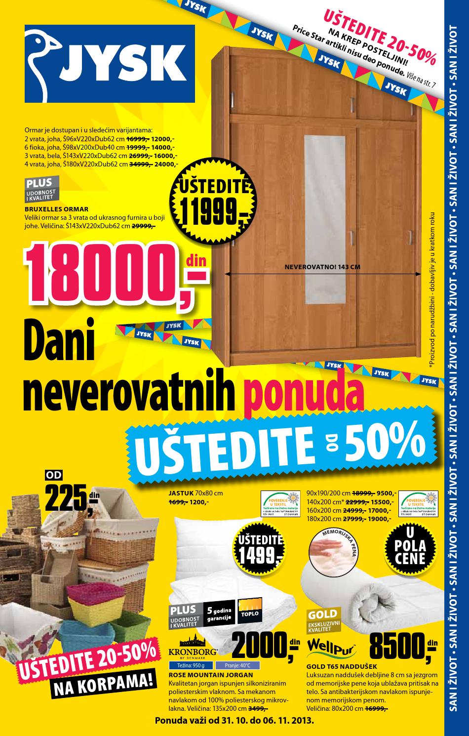 Jysk katalog 34 2013 catalog srbija by Catalog.hr issuu
