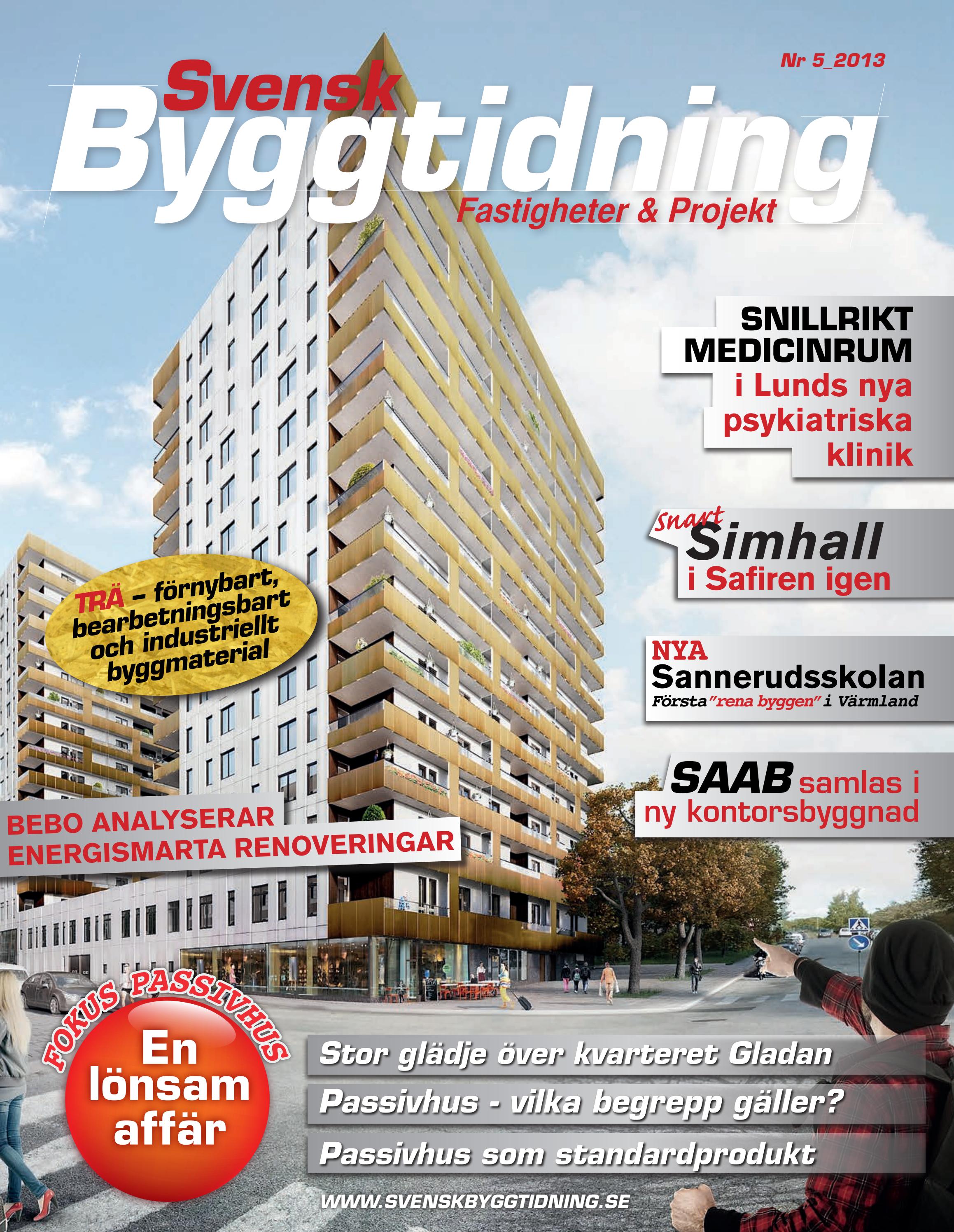 Svensk byggtidning 5/13 by stordåhd kommunikation ab issuu