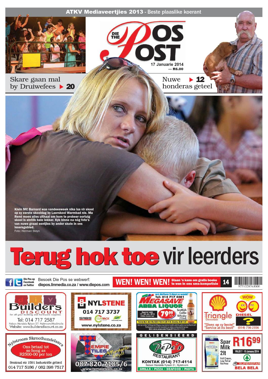 Die pos 10 oktober 2014 by die pos koerant/newspaper issuu