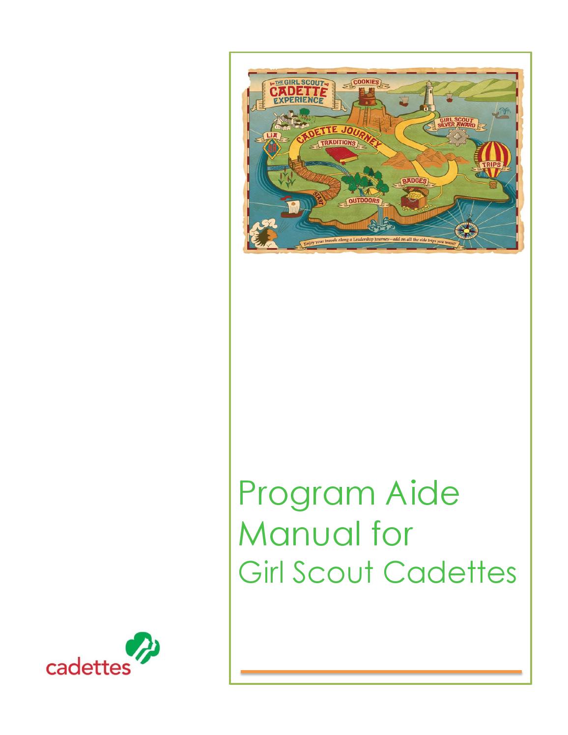 Program Aide Manual for Cadette Girl Scouts by Girl Scouts in the Heart