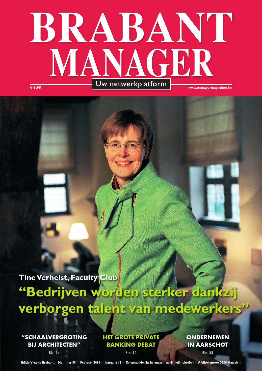 Brabant manager 38 by manager magazines issuu Appartement kamer design appelgroen