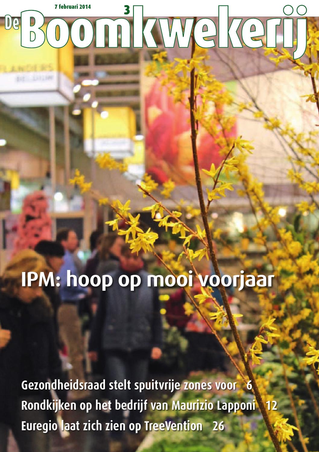 Boomkwekerij 14 2014 by stichting vakinformatie siergewassen issuu Grot bouwen de kwekerij