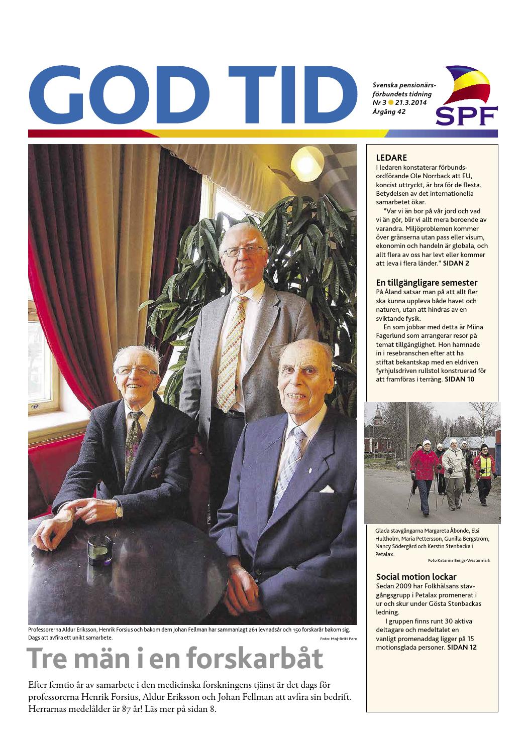 God tid nr 8 2013 by svenska pensionärsförbundet, god tid issuu